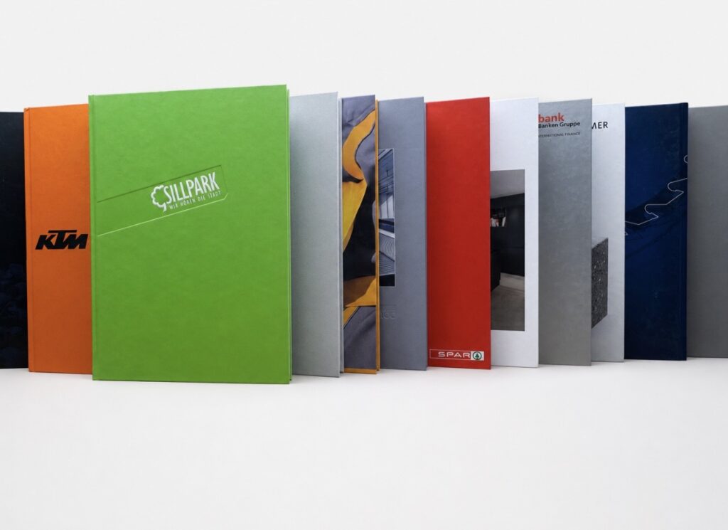 Individuell produzierte Hardcover-Notizbücher